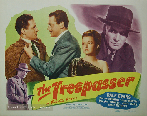 The Trespasser - Movie Poster