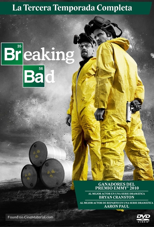 &quot;Breaking Bad&quot; - Spanish DVD movie cover