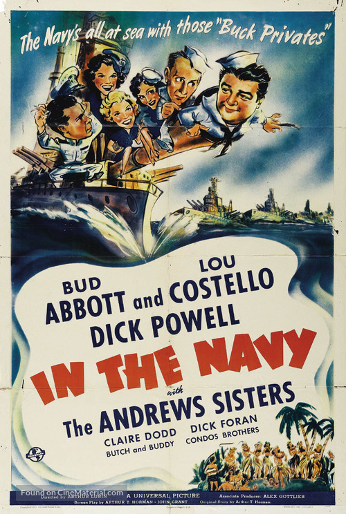 In the Navy - Movie Poster