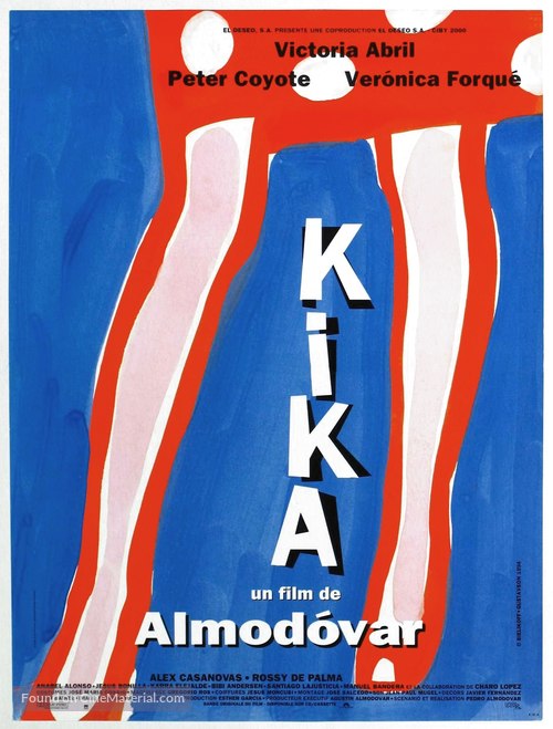 Kika - French Movie Poster