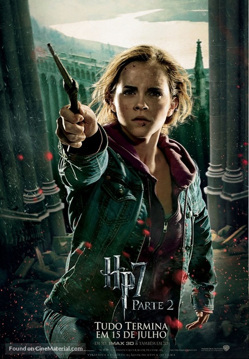 Harry Potter and the Deathly Hallows - Part 2 - Brazilian Movie Poster