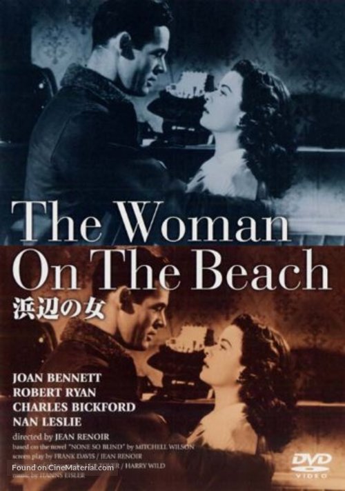 The Woman on the Beach - Japanese DVD movie cover