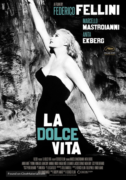 La dolce vita - Swedish Re-release movie poster