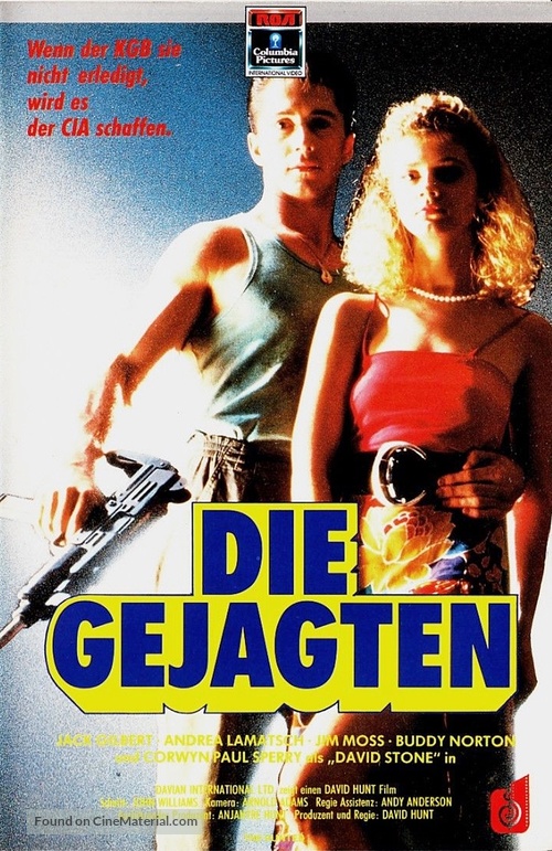 The Hunted - German VHS movie cover