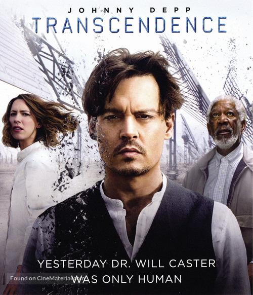 Transcendence - Blu-Ray movie cover