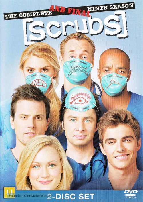 &quot;Scrubs&quot; - Danish DVD movie cover