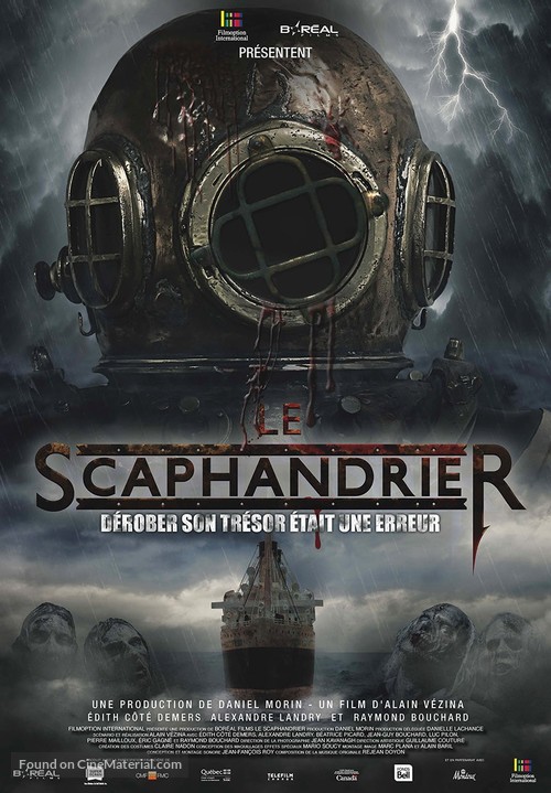 Le scaphandrier - Canadian Movie Poster