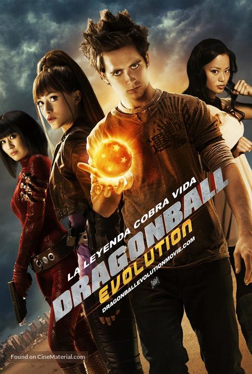 Dragonball Evolution - Spanish Movie Poster