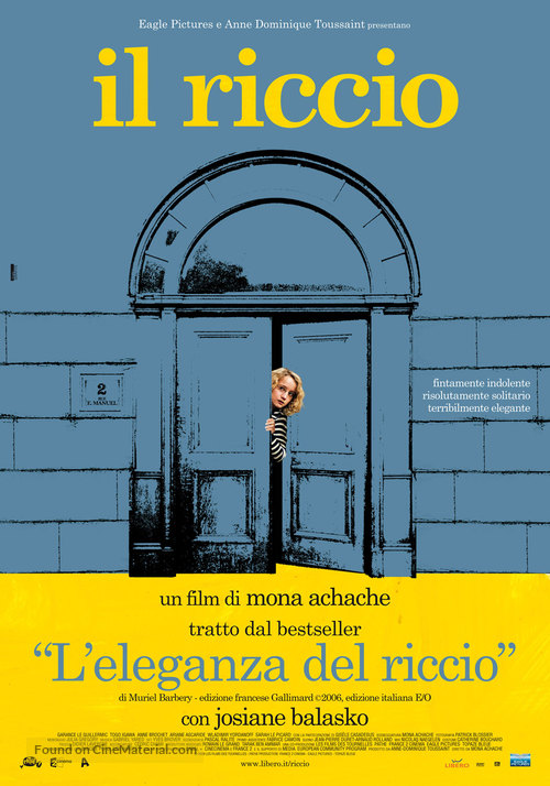 Le h&eacute;risson - Italian Movie Poster