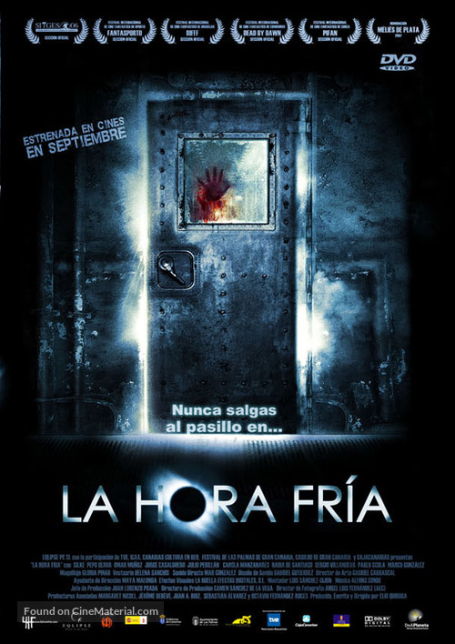 La hora fr&iacute;a - Spanish DVD movie cover