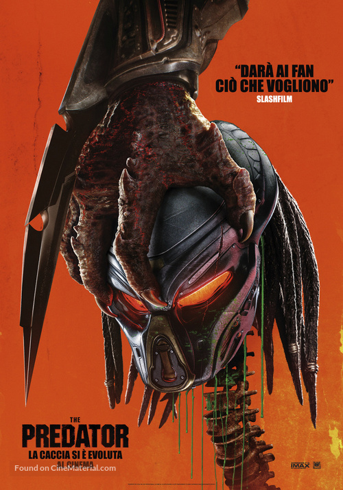 The Predator - Italian Movie Poster