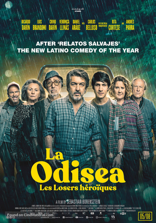 La odisea de los giles - Belgian Movie Poster