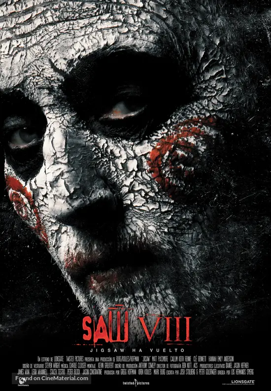 Jigsaw - Spanish Movie Poster