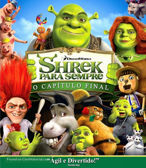 Shrek Forever After - Brazilian Movie Cover