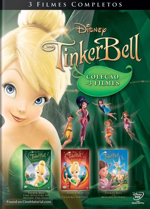 Tinker Bell - Brazilian DVD movie cover