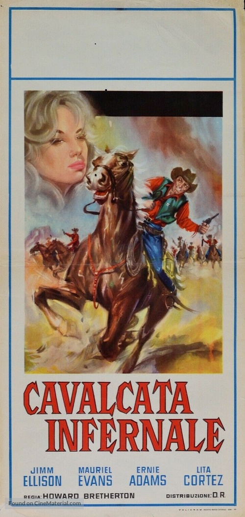 Three on the Trail - Italian Movie Poster