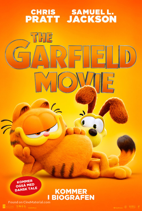 The Garfield Movie - Danish Movie Poster