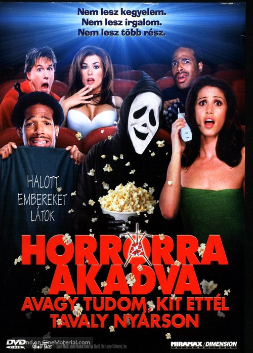 Scary Movie - Hungarian DVD movie cover