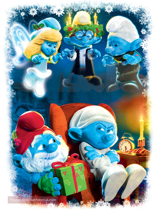 The Smurfs: A Christmas Carol - Key art