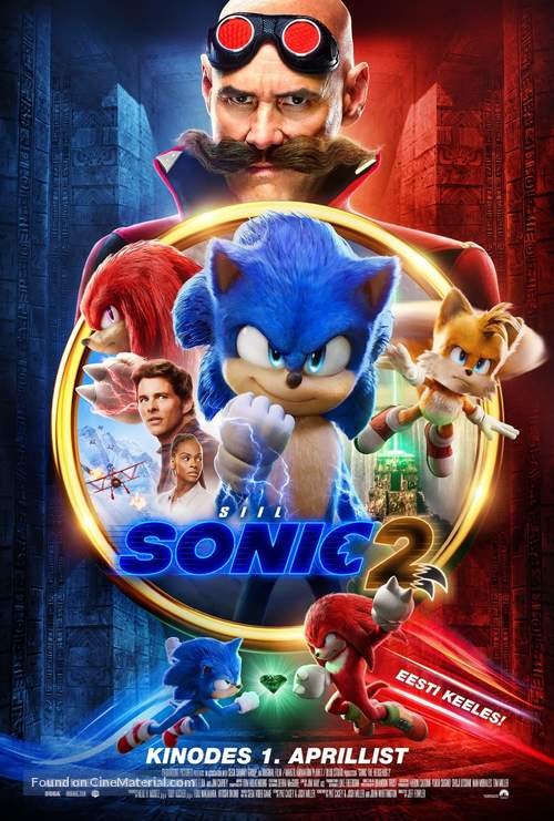 Sonic the Hedgehog 2 - Estonian Movie Poster