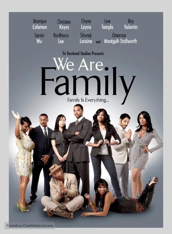 Family Movie Poster Ideas 9 we are family movie poster