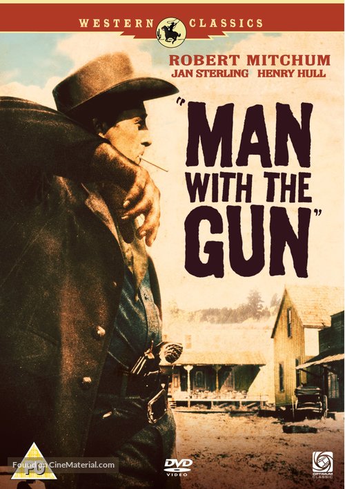 Man with the Gun - British DVD movie cover