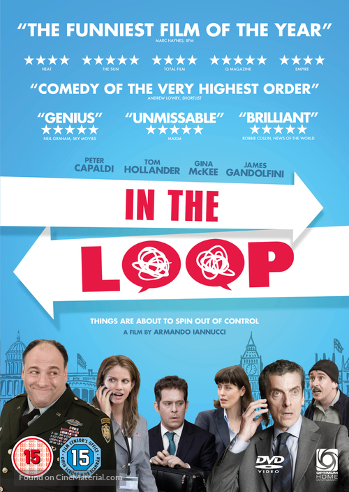 In the Loop - British DVD movie cover