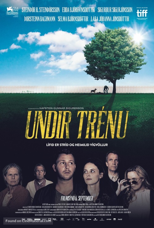 Undir tr&eacute;nu - Icelandic Movie Poster