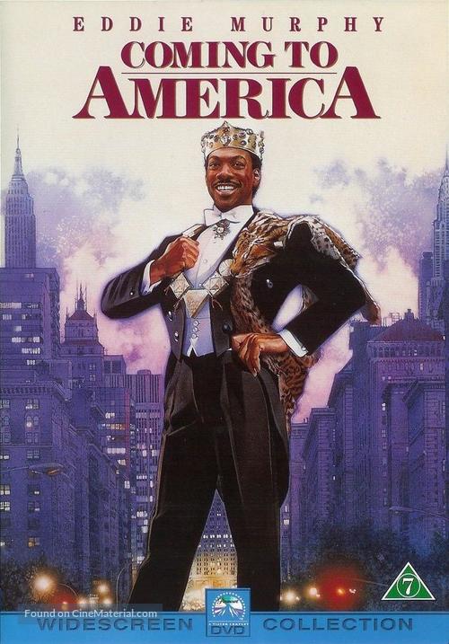 Coming To America - Danish DVD movie cover