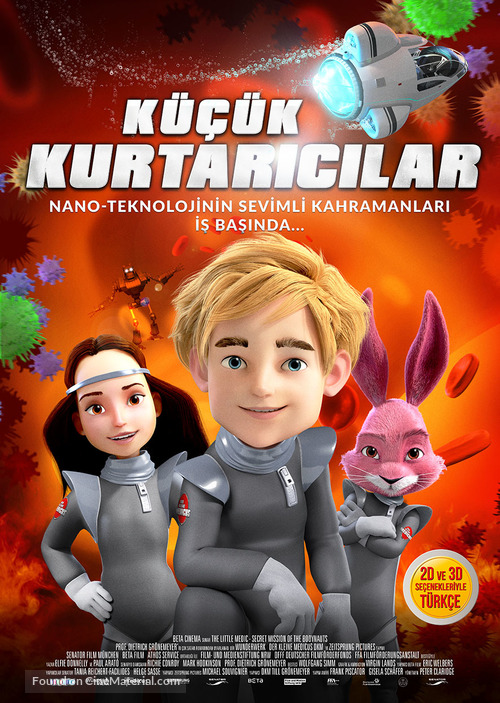 Der Kleine Medicus - Geheimnisvolle Mission im K&ouml;rper - Turkish Movie Poster