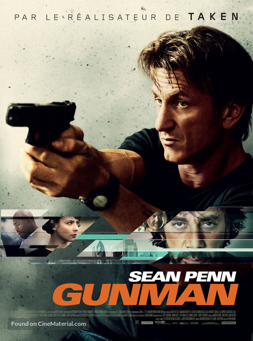 The Gunman - French Movie Poster