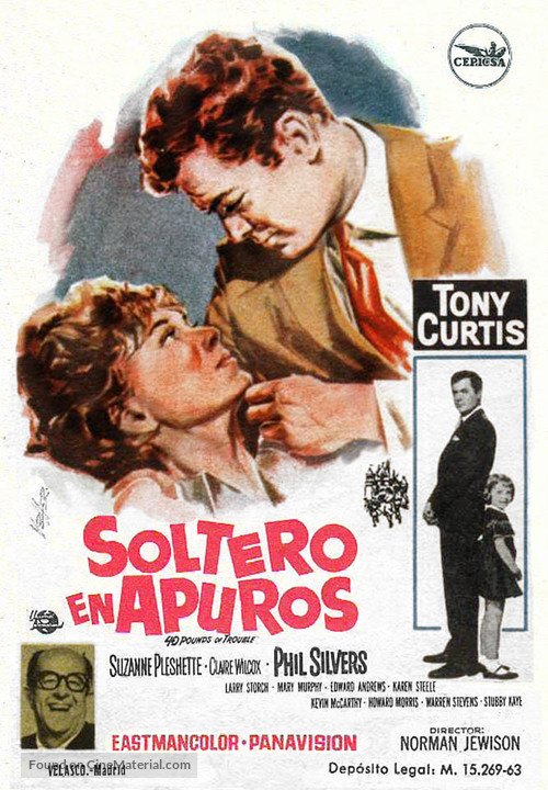 40 Pounds of Trouble - Spanish Movie Poster