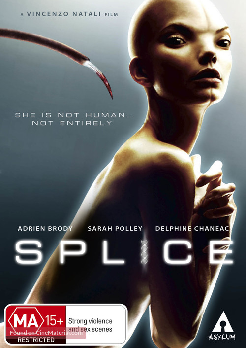 Splice - Australian Movie Cover