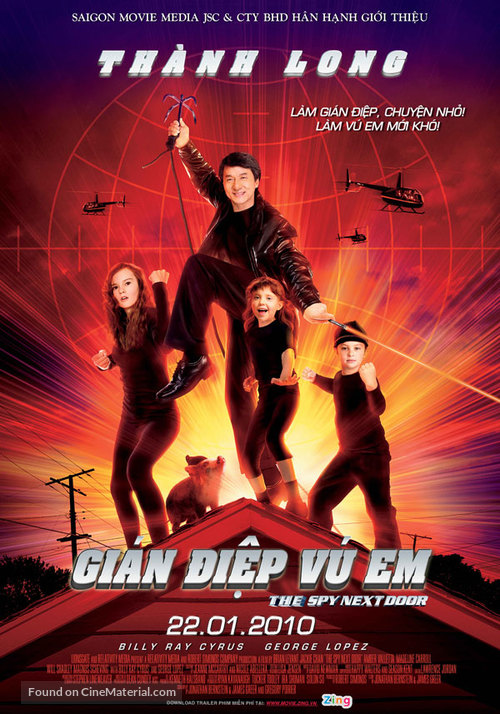 The Spy Next Door - Vietnamese Movie Poster