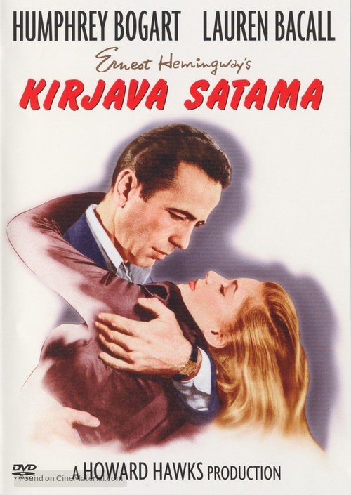 To Have and Have Not - Finnish Movie Cover