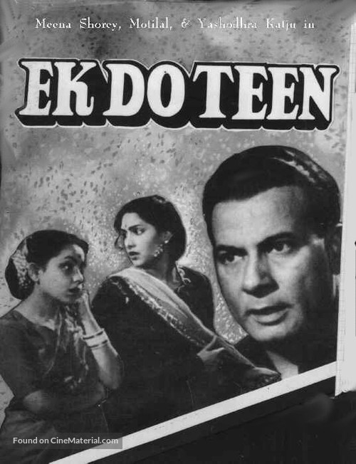 Ek Do Teen - Indian Movie Poster