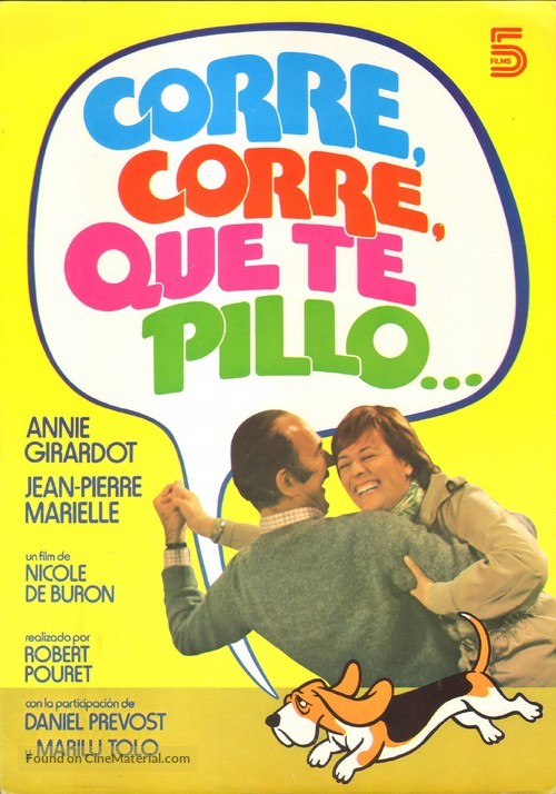 Cours apr&egrave;s moi que je t&#039;attrape - Spanish Movie Poster