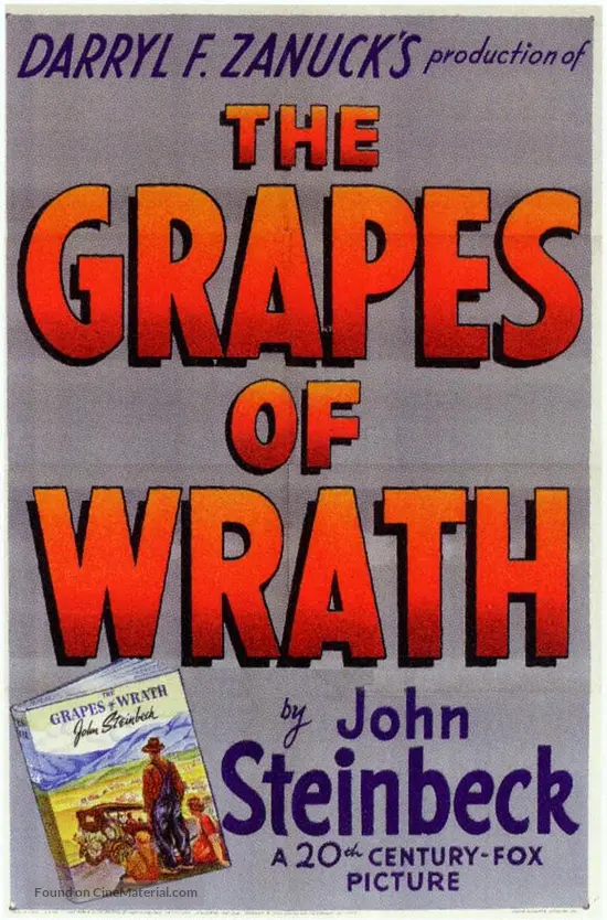 The Grapes of Wrath - Movie Poster