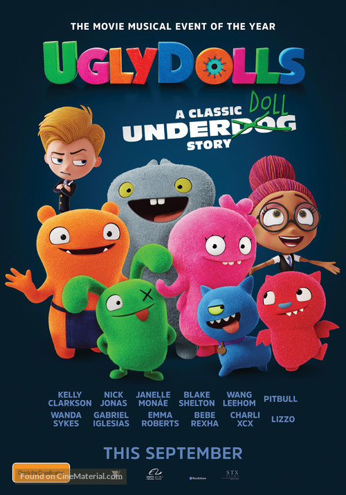 UglyDolls - Australian Movie Poster