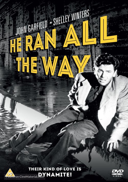 He Ran All the Way - British DVD movie cover