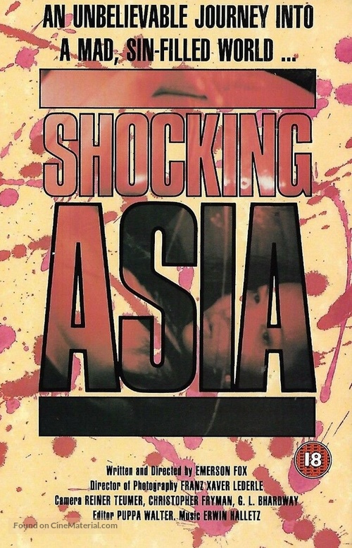 Shocking Asia - British VHS movie cover