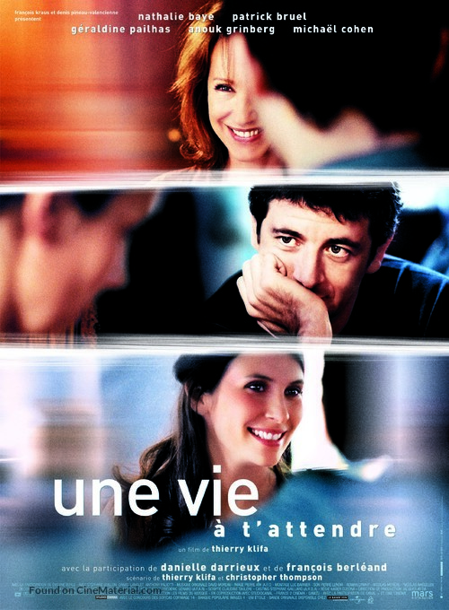 Une vie &agrave; t&#039;attendre - French Movie Poster