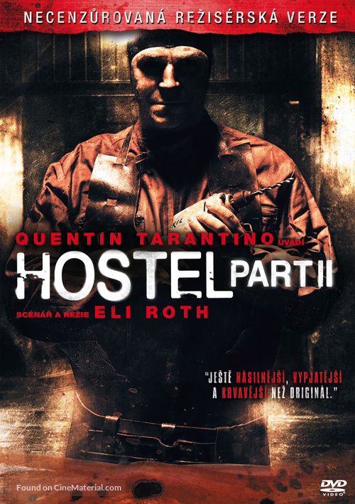 Hostel: Part II - Czech DVD movie cover