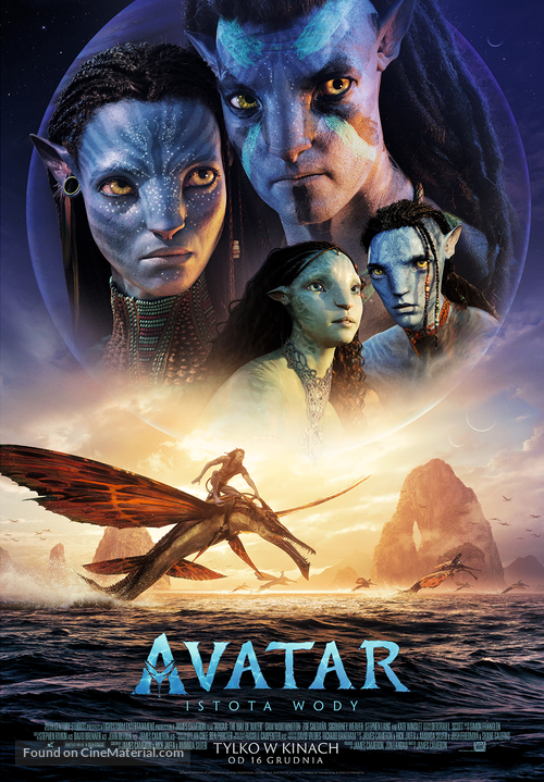 Avatar: The Way of Water - Polish Movie Poster