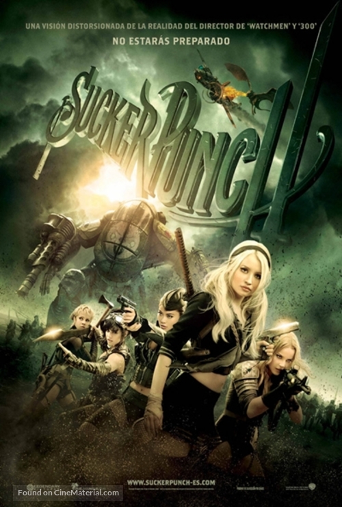 Sucker Punch - Spanish Movie Poster