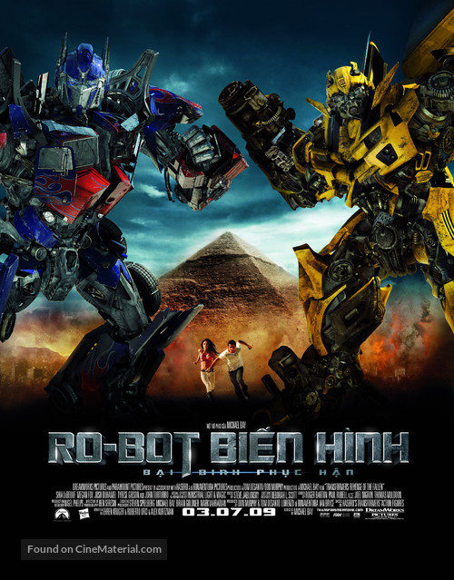 Transformers: Revenge of the Fallen - Vietnamese Movie Poster