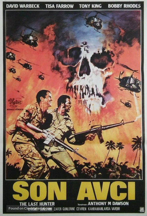 L&#039;ultimo cacciatore - Turkish Movie Poster
