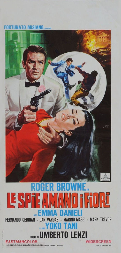 Le spie amano i fiori (1966) Italian movie poster
