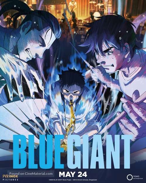 Blue Giant - Indian Movie Poster