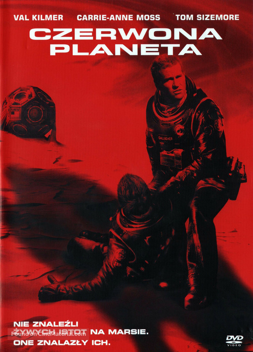 Red Planet - Polish DVD movie cover